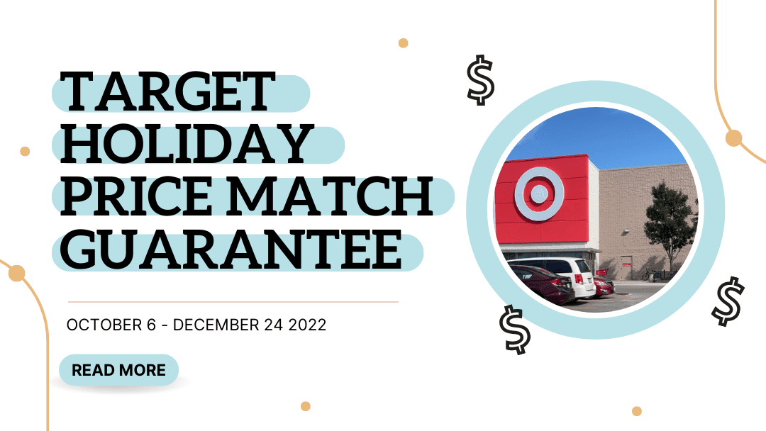 Target’s Holiday Price Match guarantee starts now!